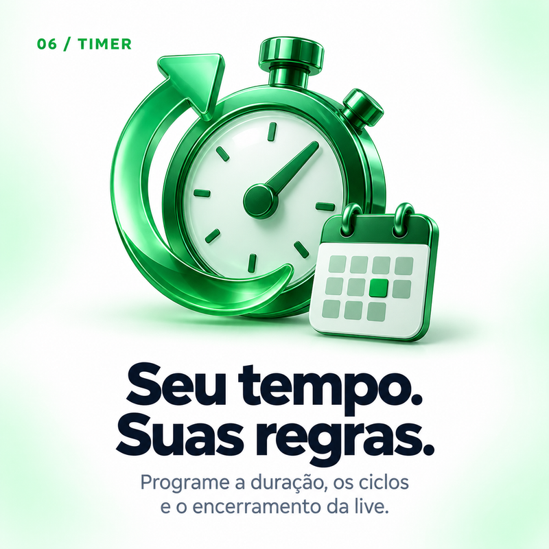 Monitoramento da live
